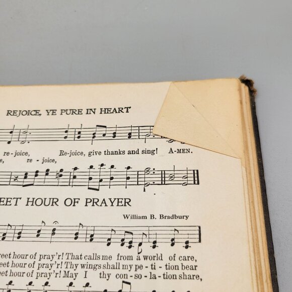 1938 Christian Service Songs Hymnal Hardcover Book Religious Music Songbook - Picture 10 of 11
